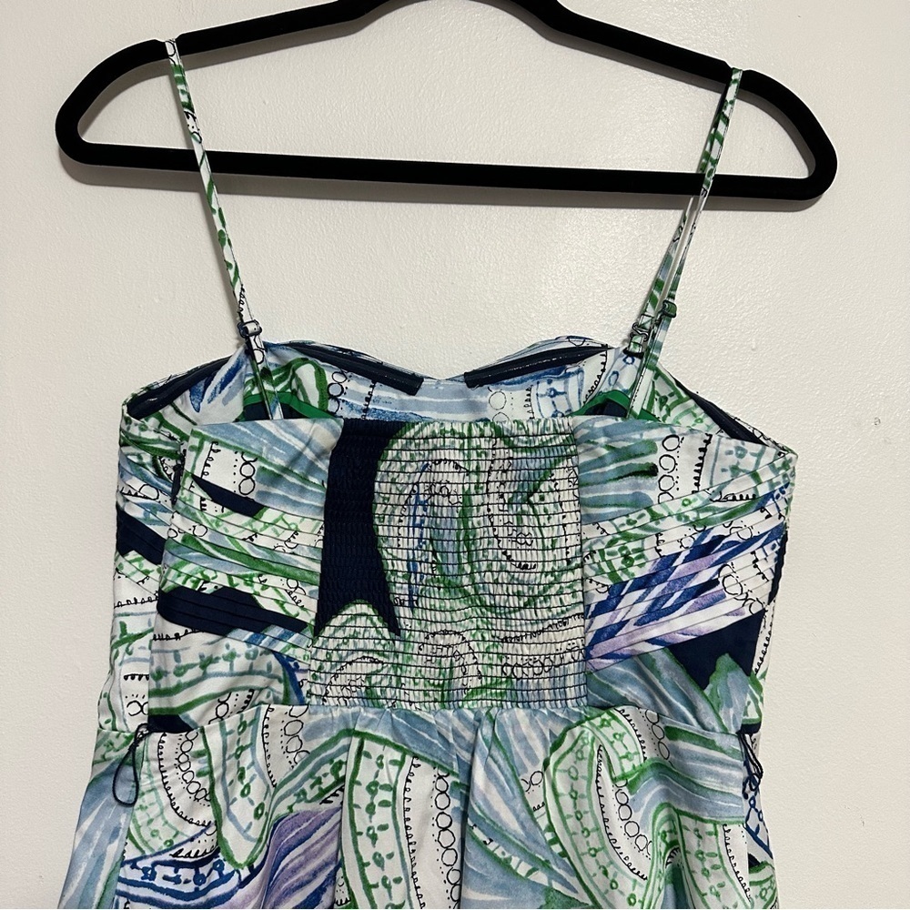 Anthro Moulinette Soeurs Donau Abstract Print Dress - Picture 8 of 9